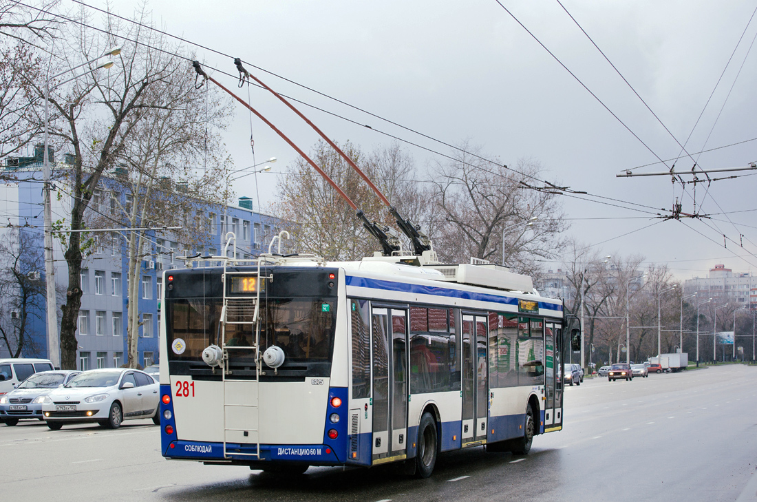 Краснодар, СВАРЗ-МАЗ-6275 № 281