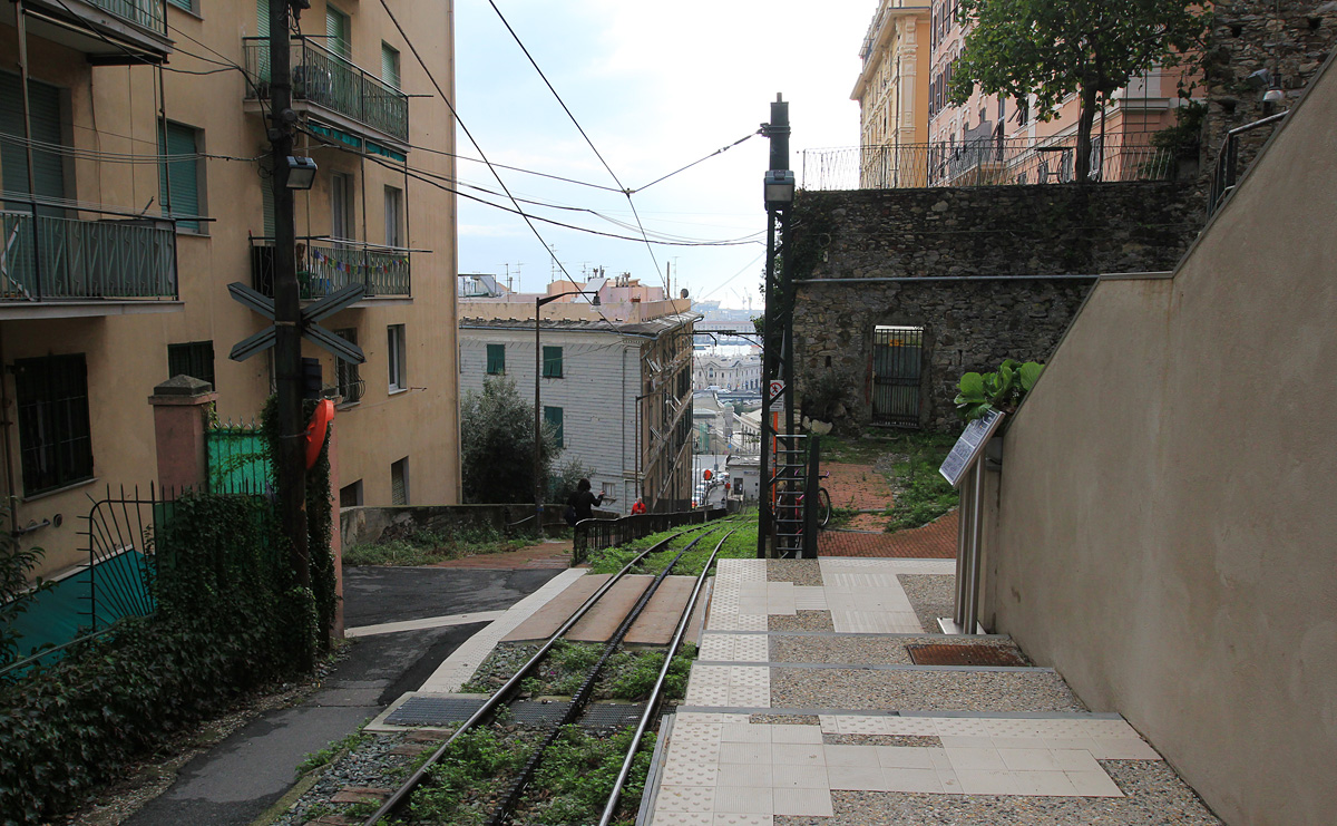 Генуя — Зубчатая железная дорога Principe-Granarolo