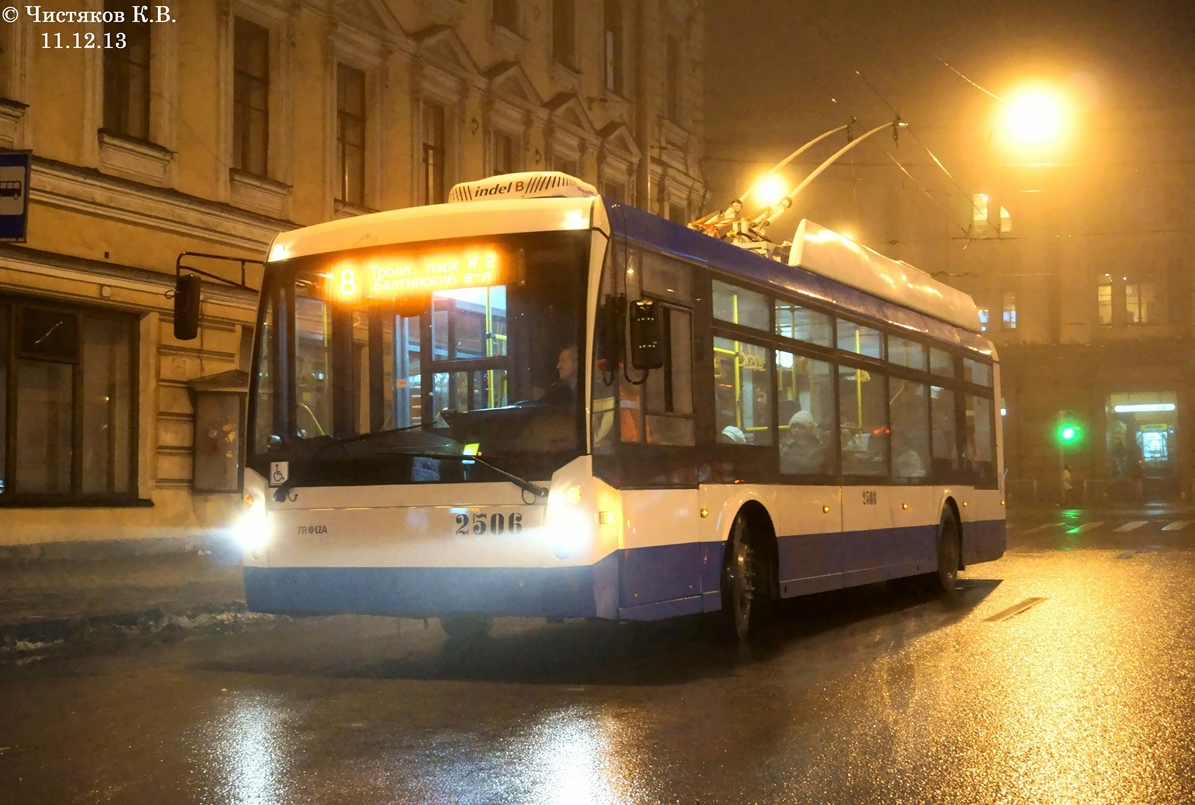 Санкт-Петербург, Тролза-5265.00 «Мегаполис» № 2506