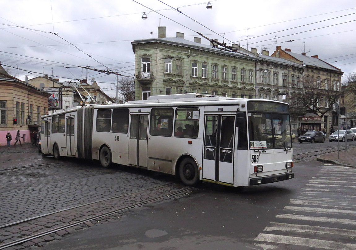 Львов, Škoda 15TrM № 599