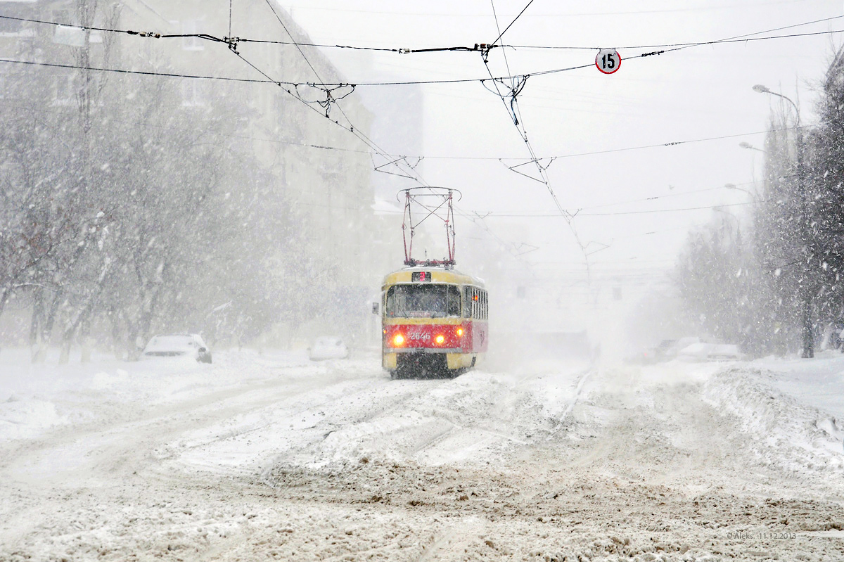 Волгоград, Tatra T3SU (двухдверная) № 2646