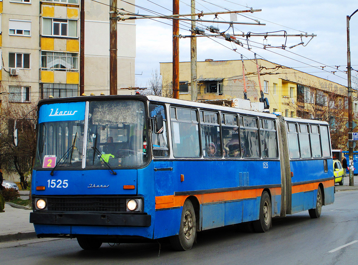 София, Ikarus 280.92 № 1525 София, Ikarus 280.92 № 1525