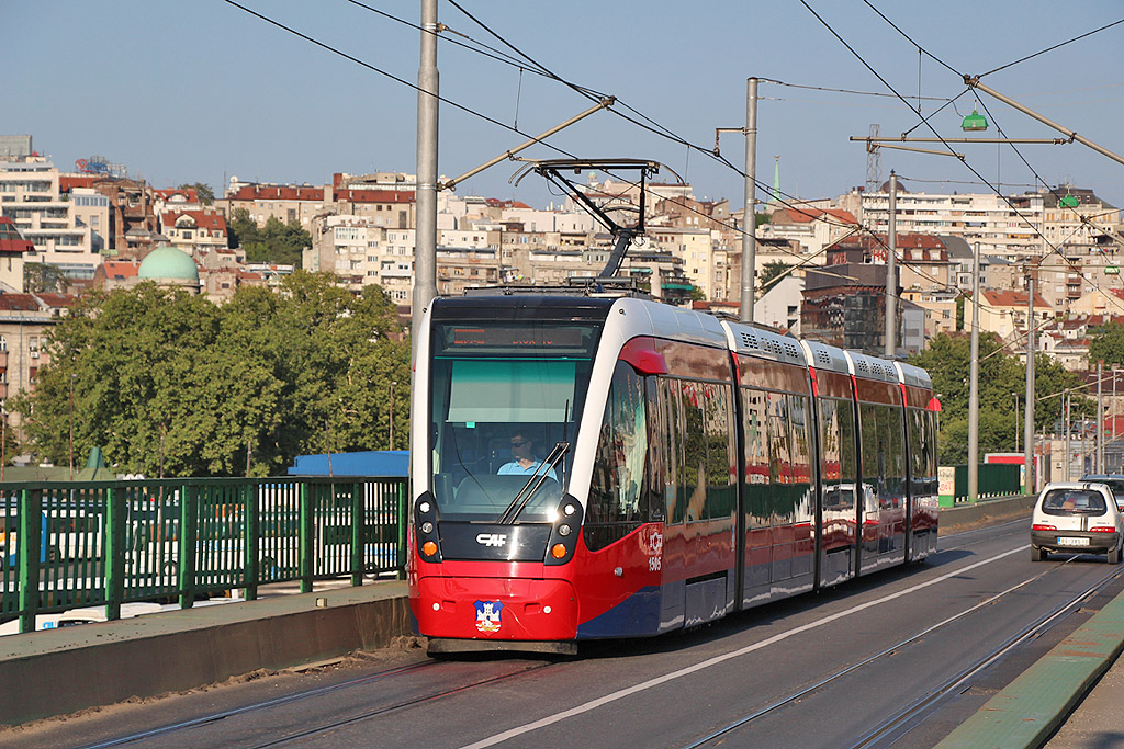 Белград, CAF Urbos 3 № 81505 (1505)