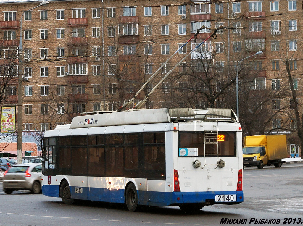 Москва, Тролза-5265.00 «Мегаполис» № 2140