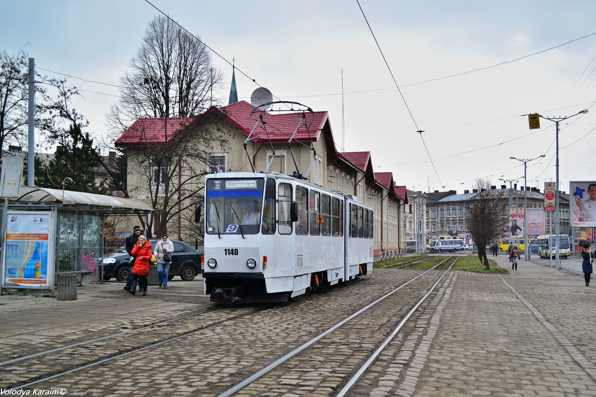 Львов, Tatra KT4SU № 1140