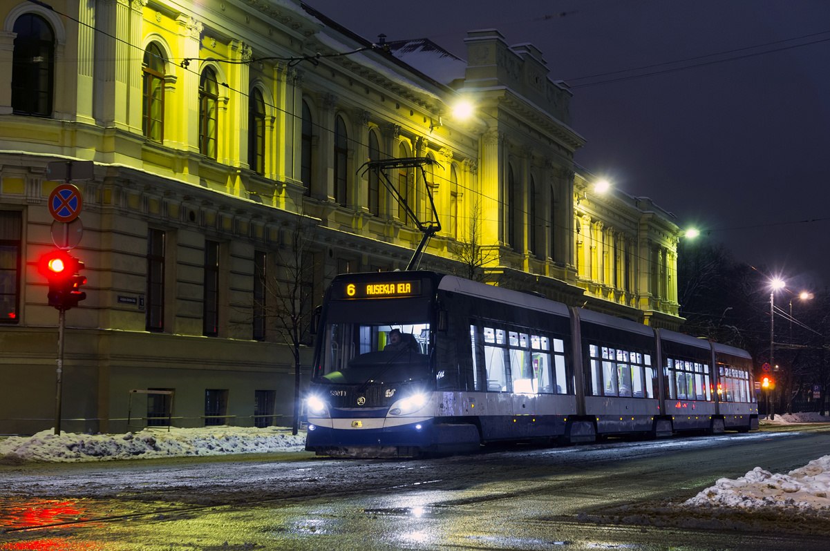 Рига, Škoda 15T1 ForCity Alfa Riga № 58011