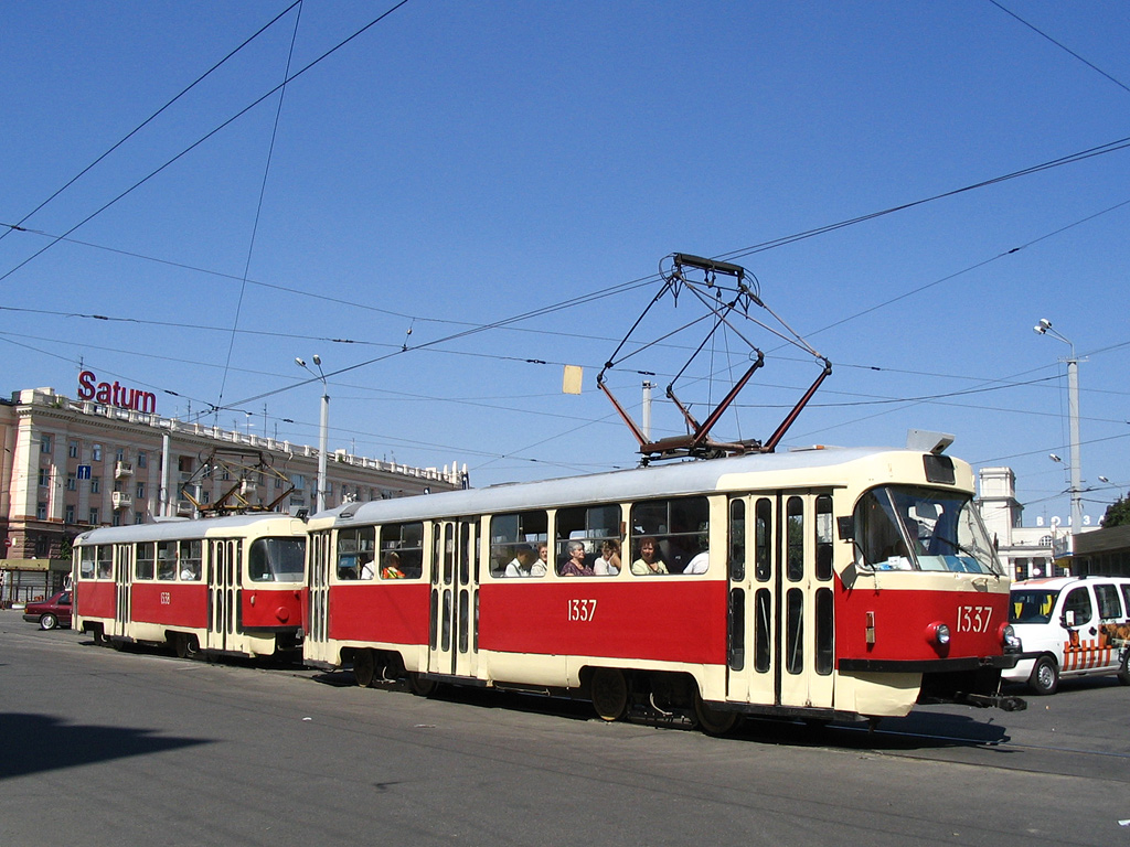 Днепр, Tatra T3SU № 1337