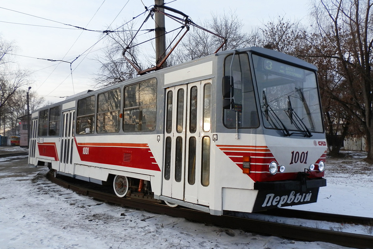 Барнаул, Tatra T6B5SU № 1001