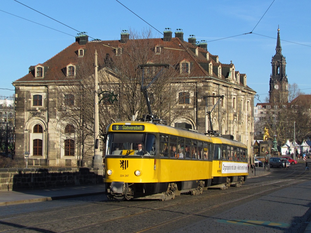 Дрезден, Tatra T4D-MT № 224 247