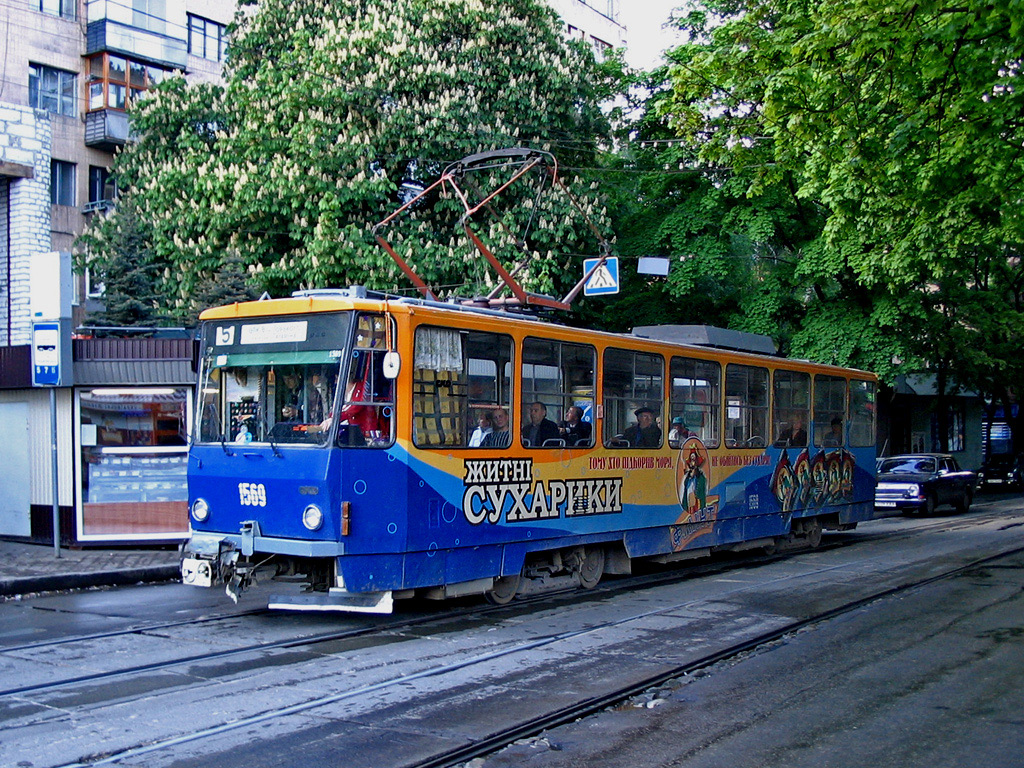 Харьков, Tatra T6B5SU № 1569