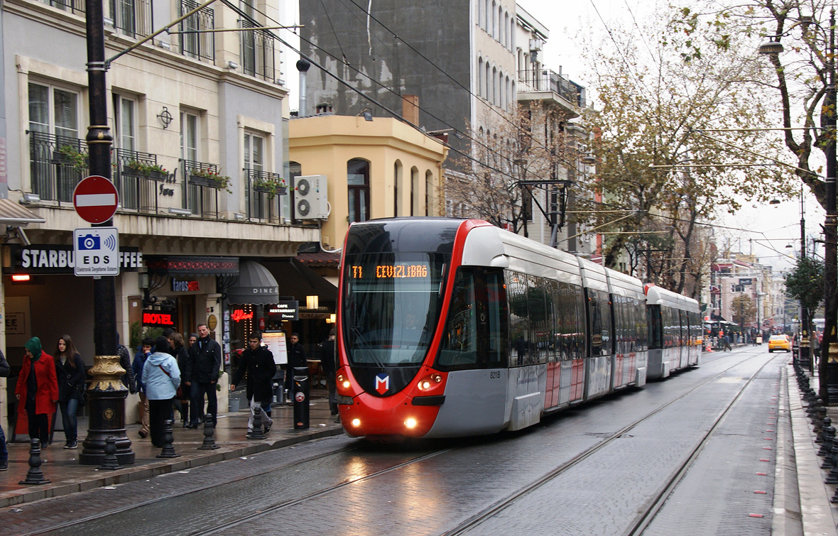 Стамбул, Alstom Citadis 304 № 821