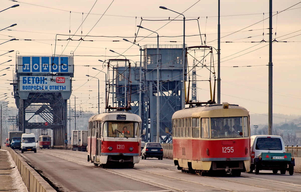 Dnipras, Tatra T3SU № 1310; Dnipras, Tatra T3SU № 1255
