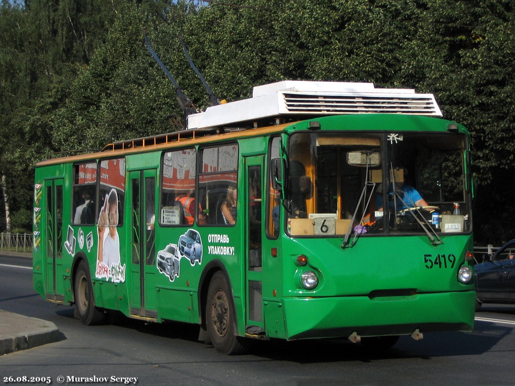 Санкт-Петербург, ВЗТМ-5284 № 5419