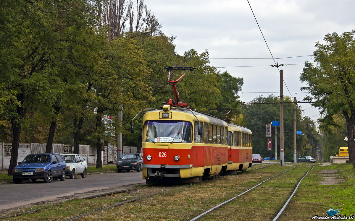 Кривой Рог, Tatra T3R.P № 026