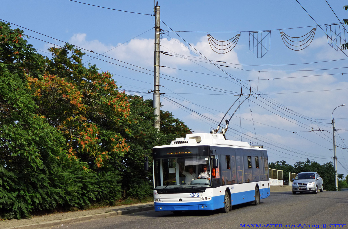 Крымский троллейбус, Богдан Т70110 № 4343