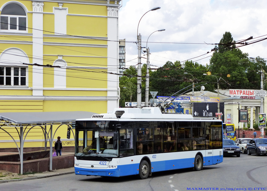 Крымский троллейбус, Богдан Т70110 № 4322