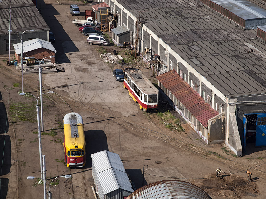 Уфа, РВЗ-6М2 № 530; Уфа, 71-608К № 1040