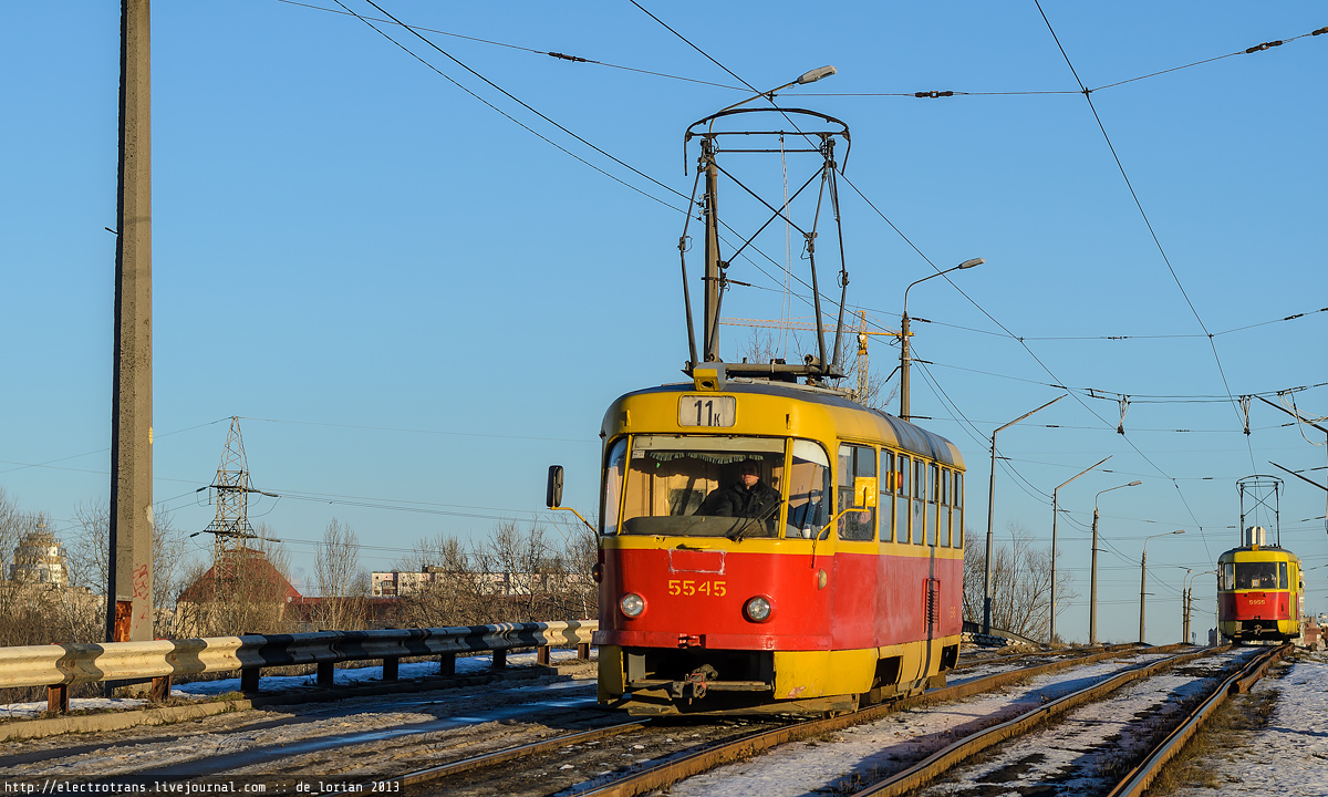 Киев, Tatra T3SU № 5545