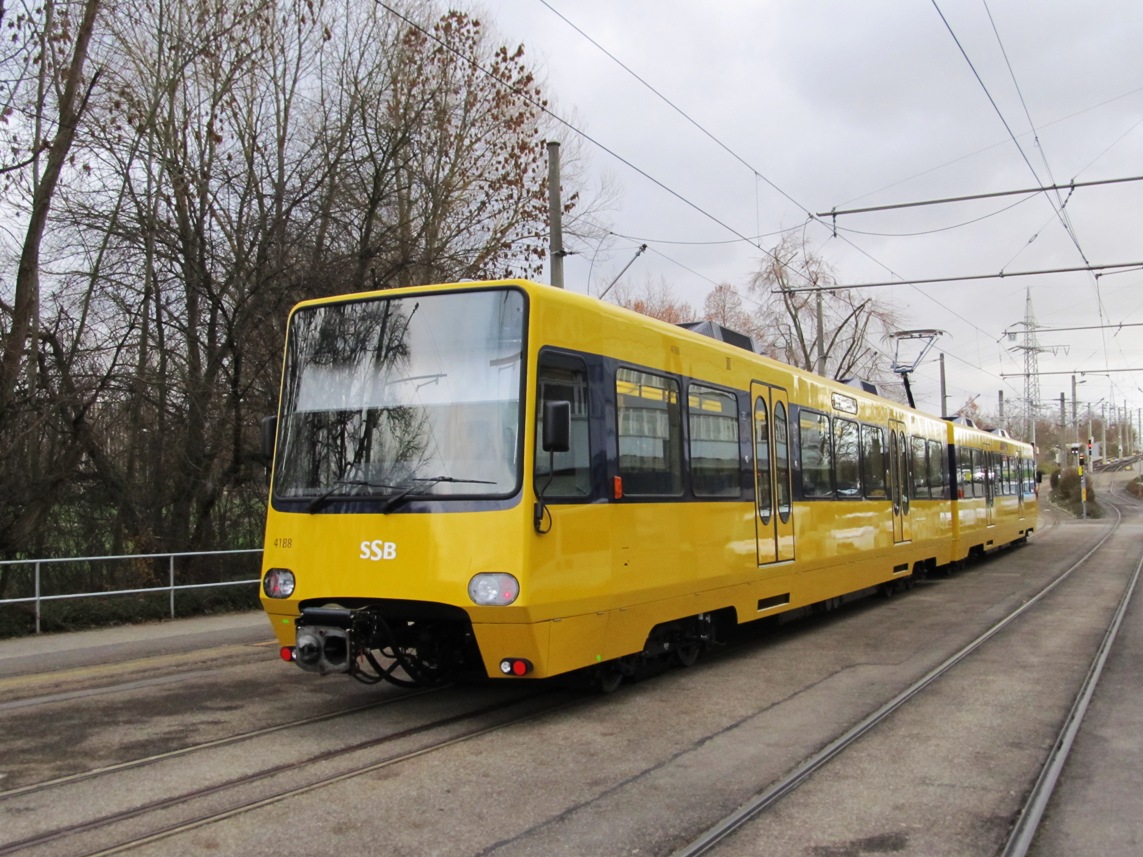 Stuttgart, Duewag DT8.S № 4188 Stuttgart, Duewag DT8.S № 4188
