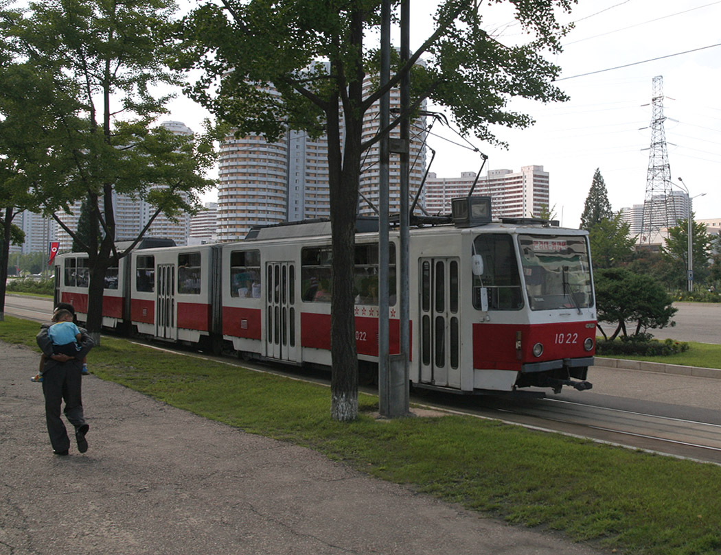 Пхеньян, Tatra KT8D5K № 1022