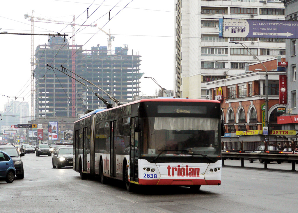 Киев, ЛАЗ E301D1 № 2638