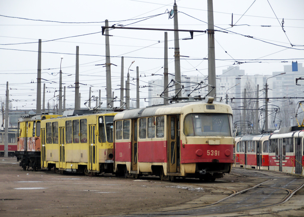 Киев, Tatra T3SU № 5391