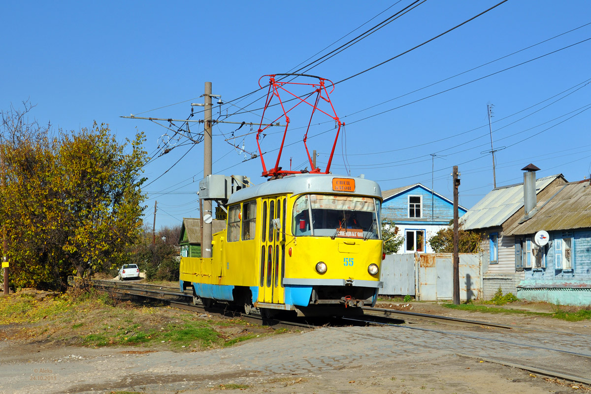 Волгоград, Tatra T3SU (двухдверная) № 55