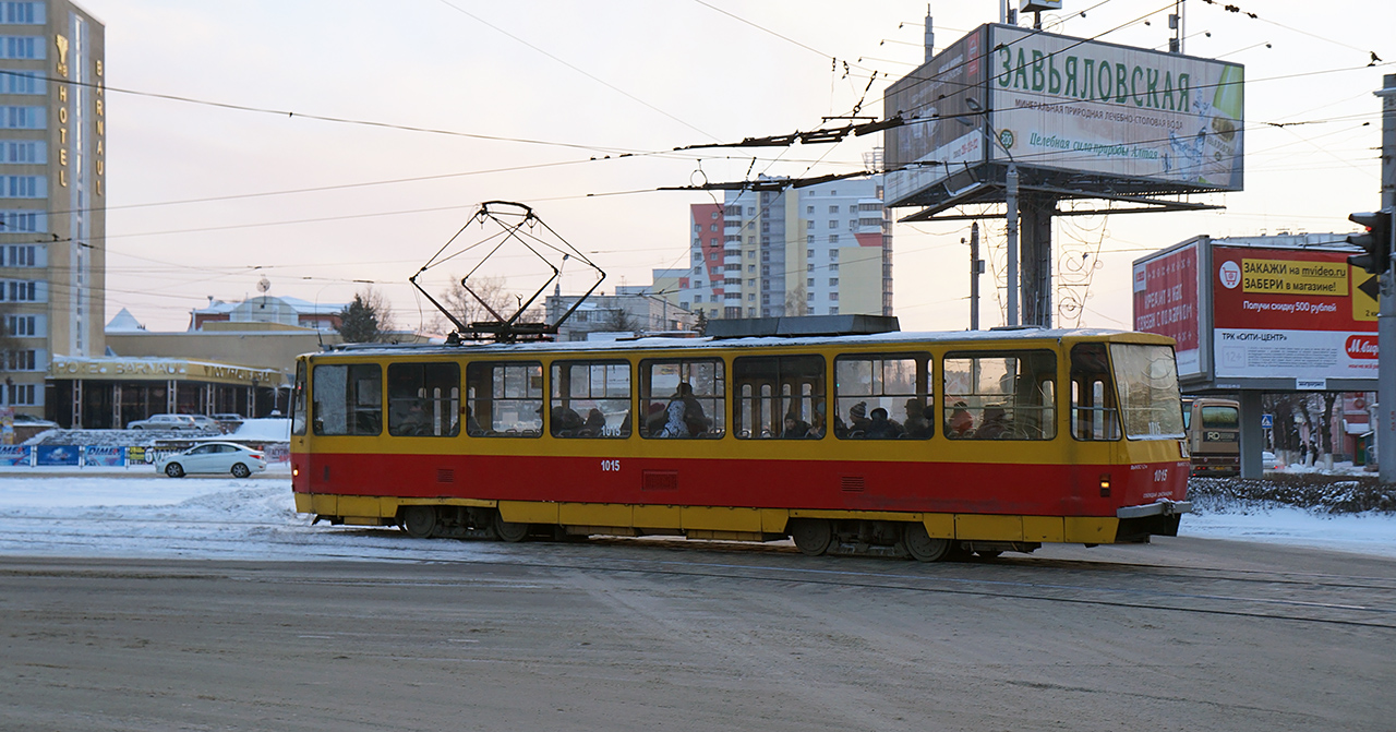 Барнаул, Tatra T6B5SU № 1015