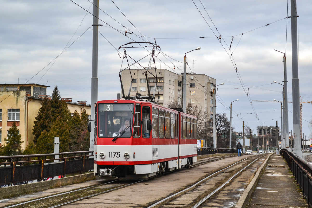 Львов, Tatra KT4D № 1175