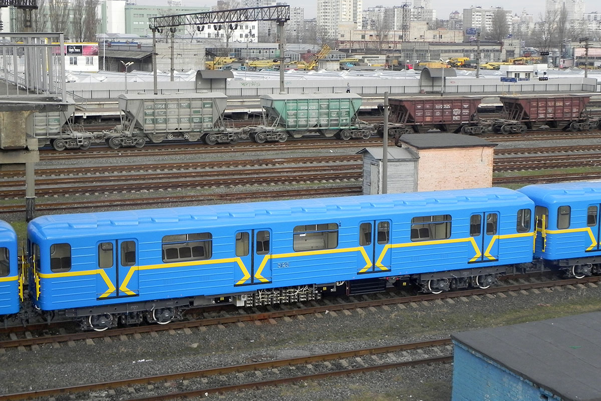 Kyjev, 81-714.5K č. 3125; Kyjev — Metro — Vehicles — Types 81-717/714 and modifications