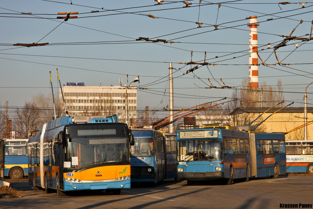 Sofia, Škoda 27Tr Solaris III № 1650; Sofia — Delivery of the new trolleybuses Škoda 27Tr Solaris  III — 01.2014 — 05.2014 Sofia, Škoda 27Tr Solaris III № 1650; Sofia — Delivery of the new trolleybuses Škoda 27Tr Solaris  III — 01.2014 — 05.2014