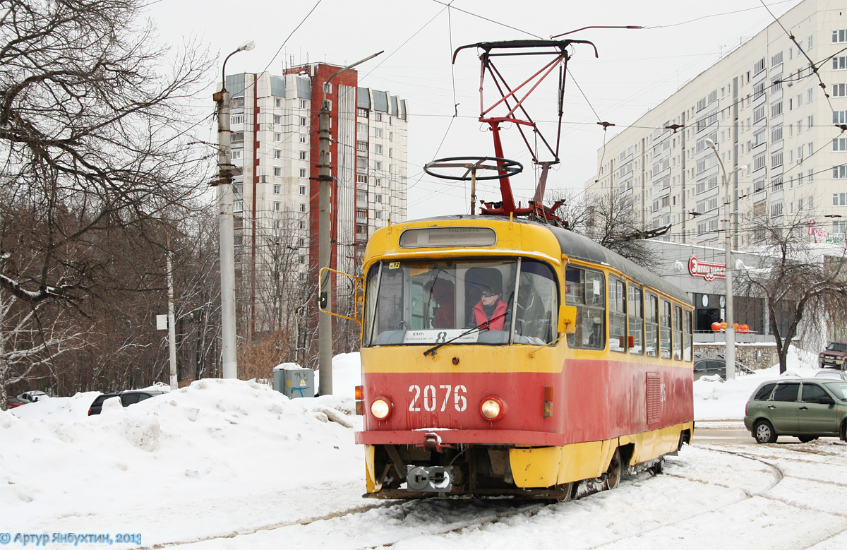 Уфа, Tatra T3D № 2076