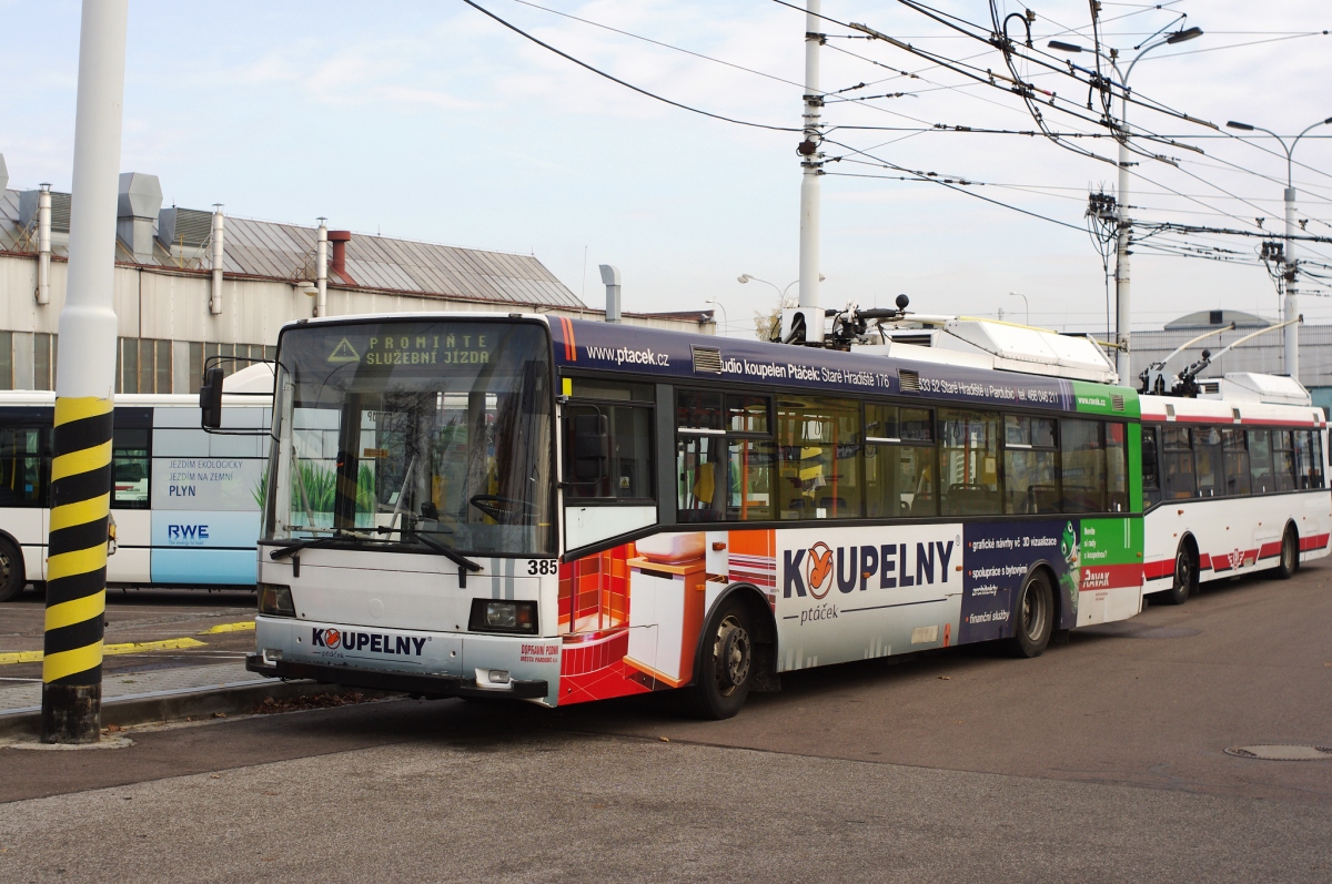 Пардубице, Škoda 21Tr № 385