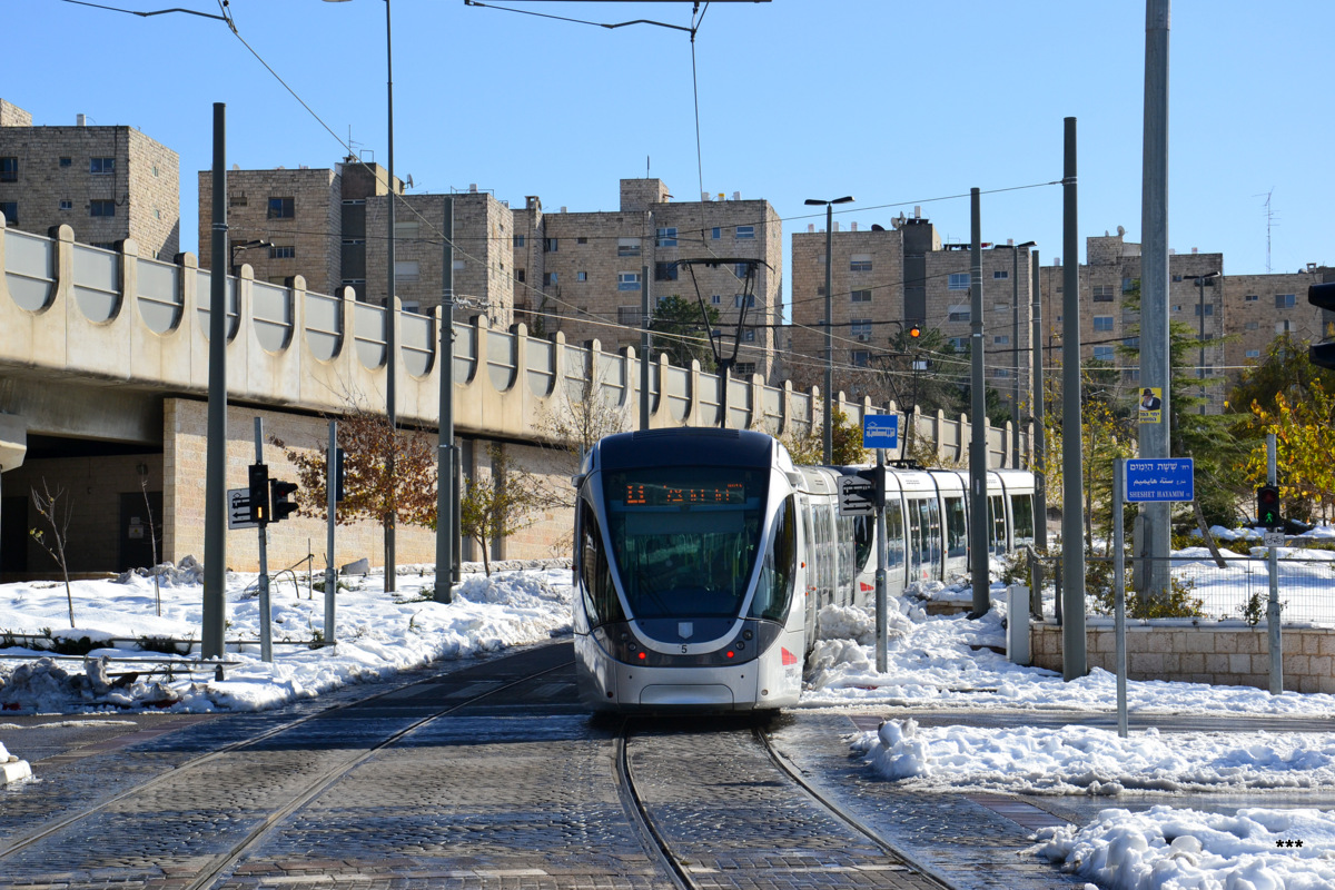 Иерусалим, Alstom Citadis 302 № 05