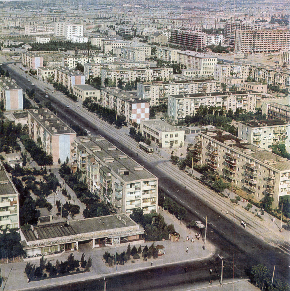 Баку — Старые фотографии (трамвай)