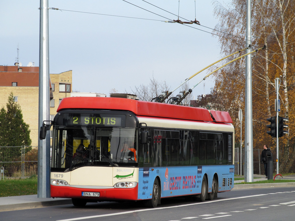 Вильнюс, Solaris Trollino II 15 AC № 1679