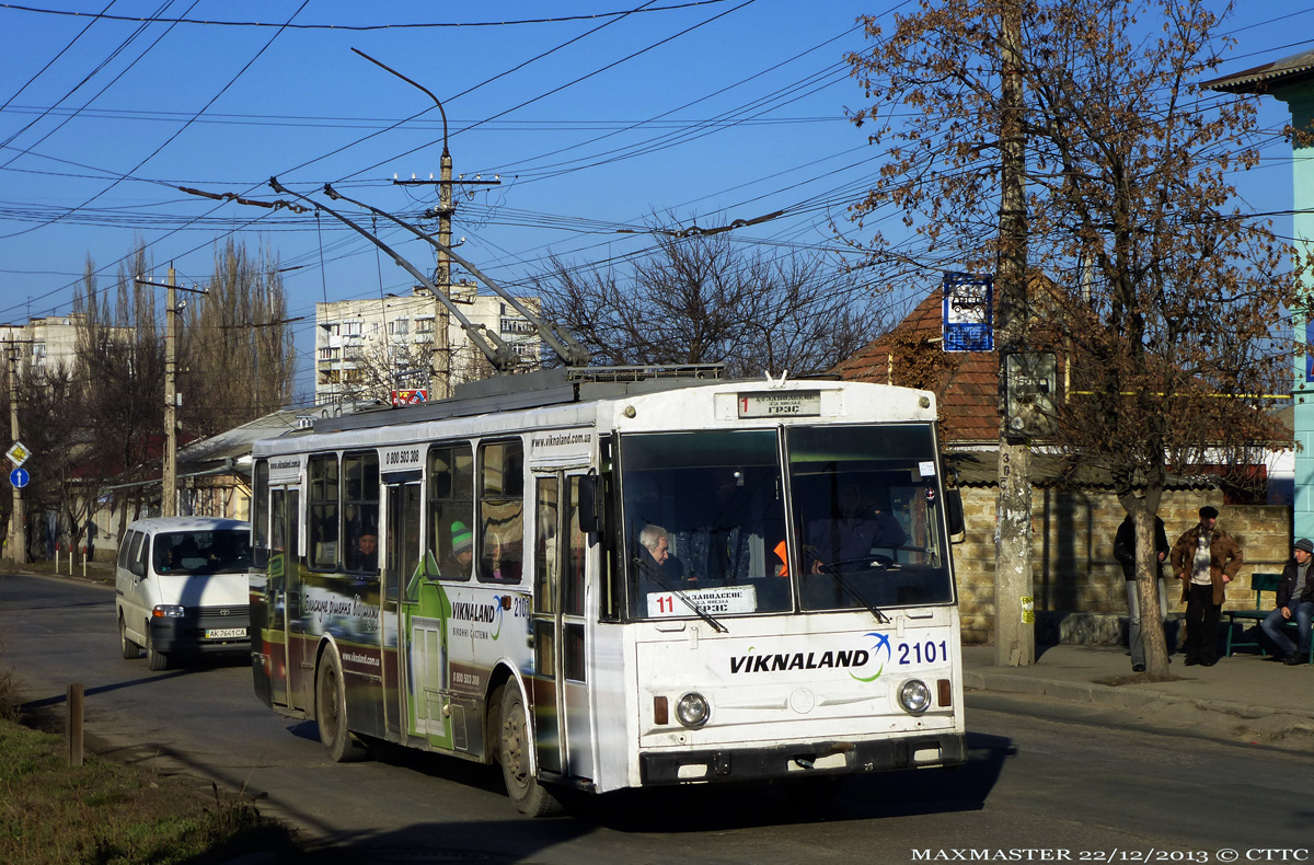 Крымский троллейбус, Škoda 14Tr89/6 № 2101