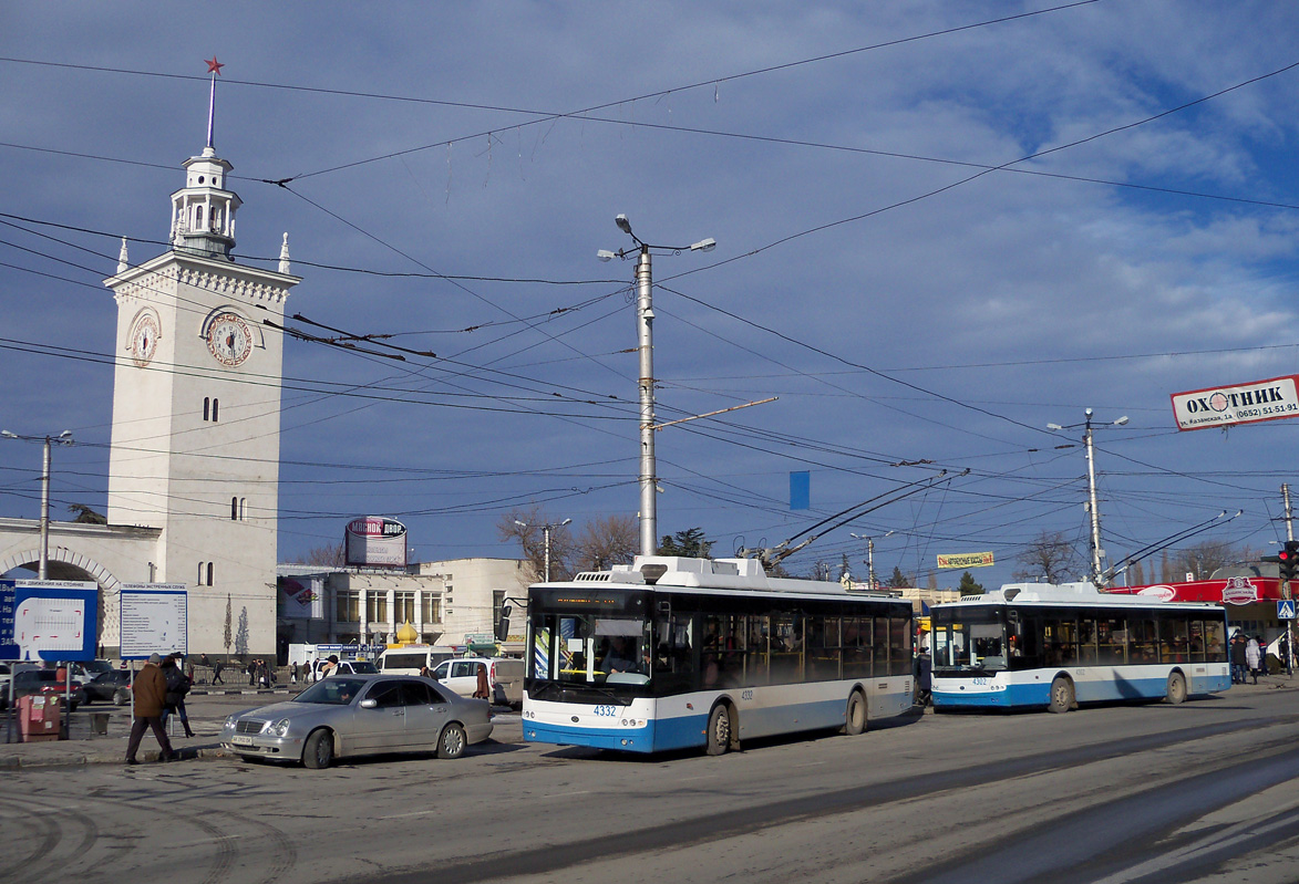Крымскі тралейбус, Богдан Т70110 № 4332