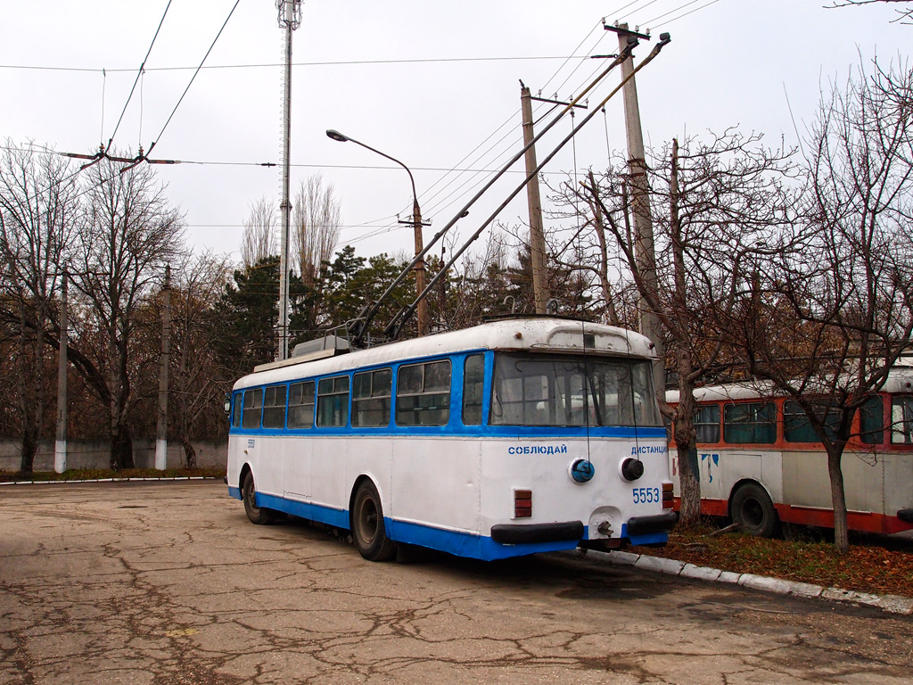 Крымский троллейбус, Škoda 9Tr21 № 5553