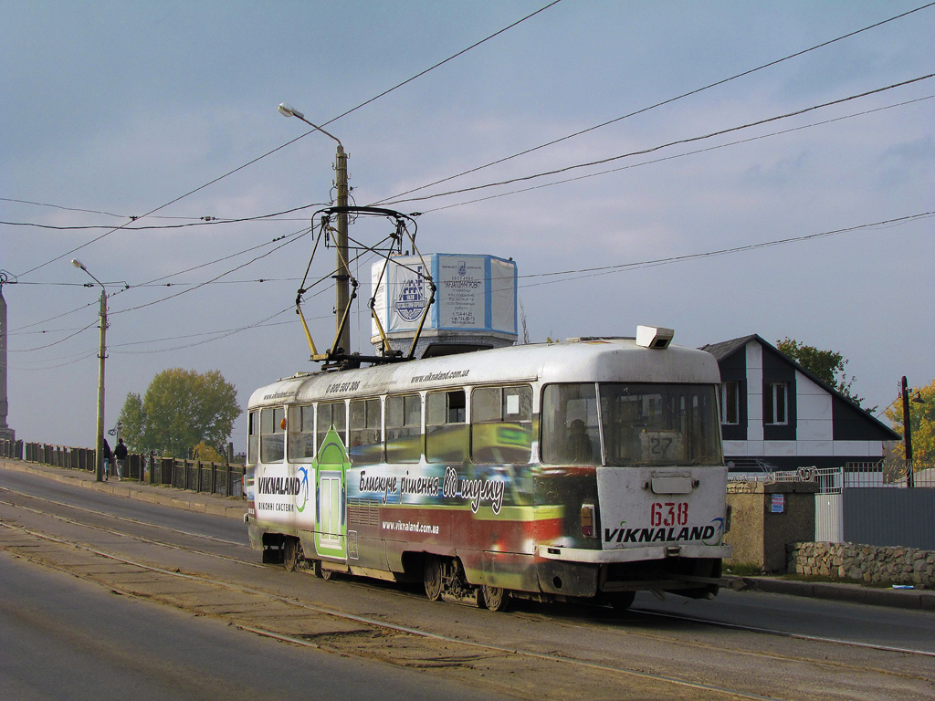 Харьков, Tatra T3SU № 638