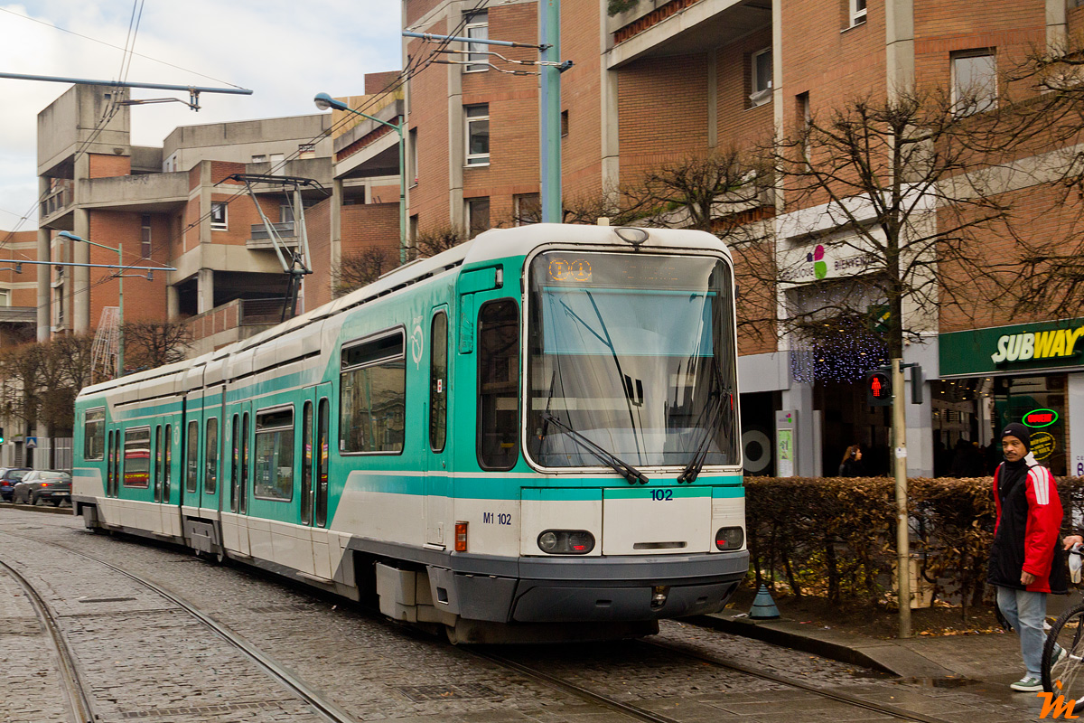 Париж -  Версаль -  Ивелин, Alstom TFS2 № 102 Париж -  Версаль -  Ивелин, Alstom TFS2 № 102