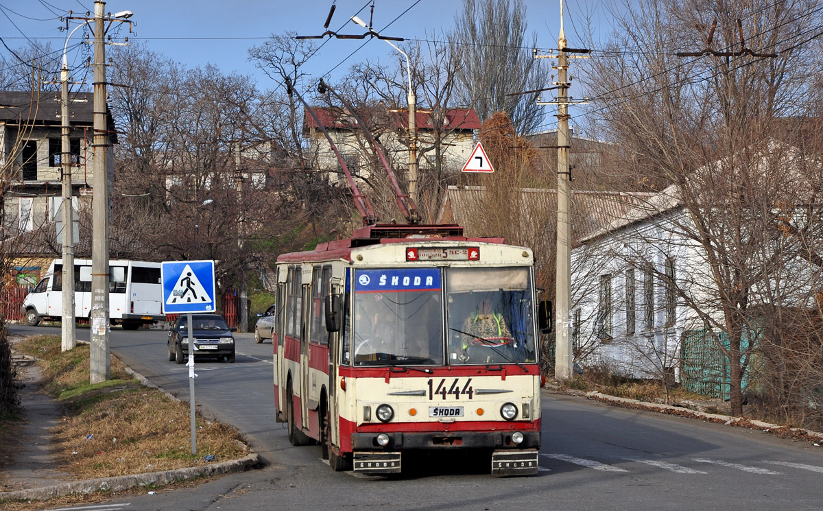 Мариуполь, Škoda 14Tr05 № 1444