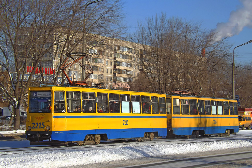 Магнитогорск, 71-605 (КТМ-5М3) № 2215