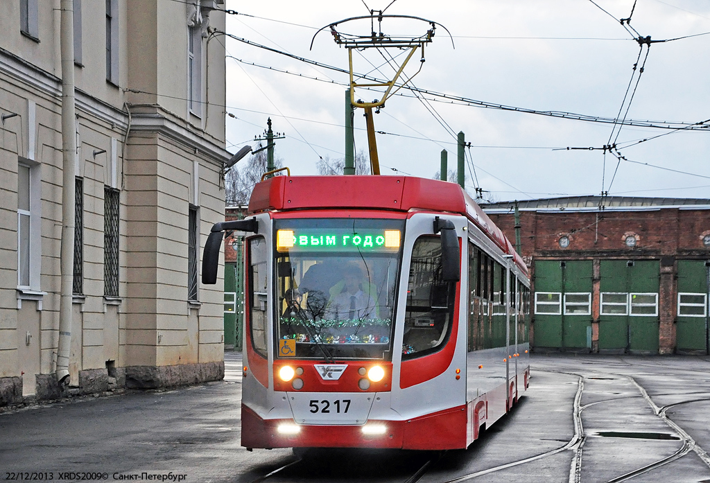 Санкт-Петербург, 71-631 № 5217; Санкт-Петербург — Заказная поездка на 71-631 № 5217 22.12.2013