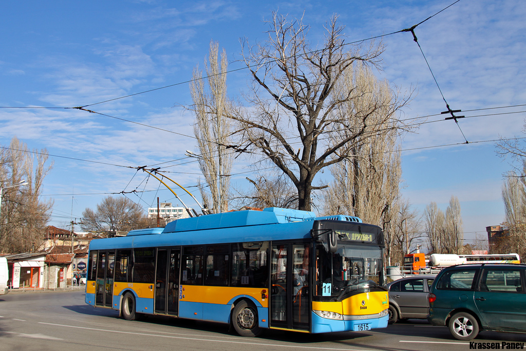 София, Škoda 26Tr Solaris III № 1615 София, Škoda 26Tr Solaris III № 1615