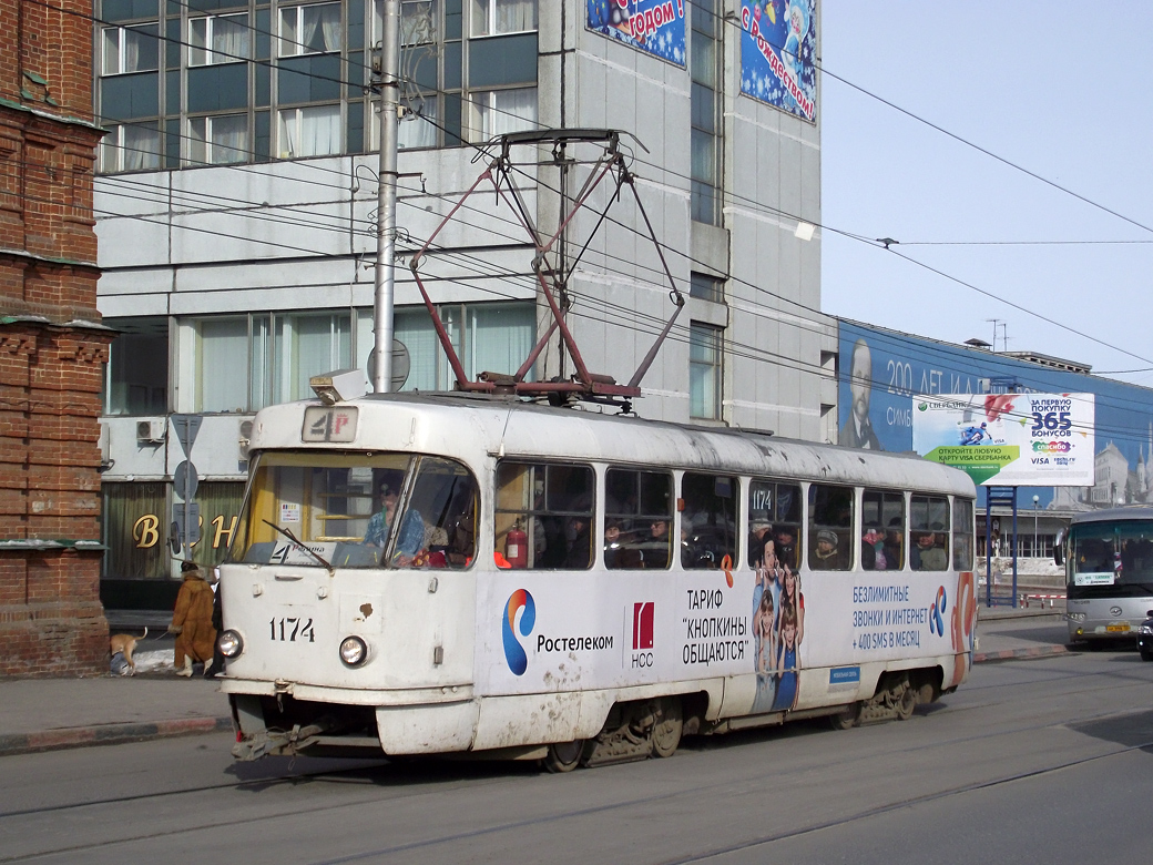 Ульяновск, Tatra T3SU № 1174