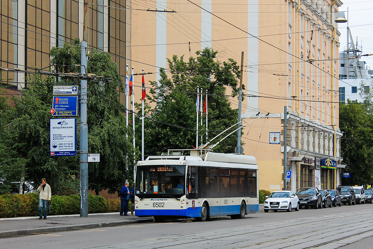 Москва, Тролза-5265.00 «Мегаполис» № 6502