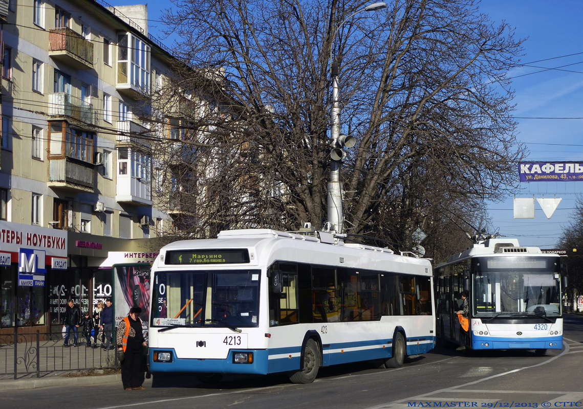 Крымский троллейбус, БКМ 32102 № 4213