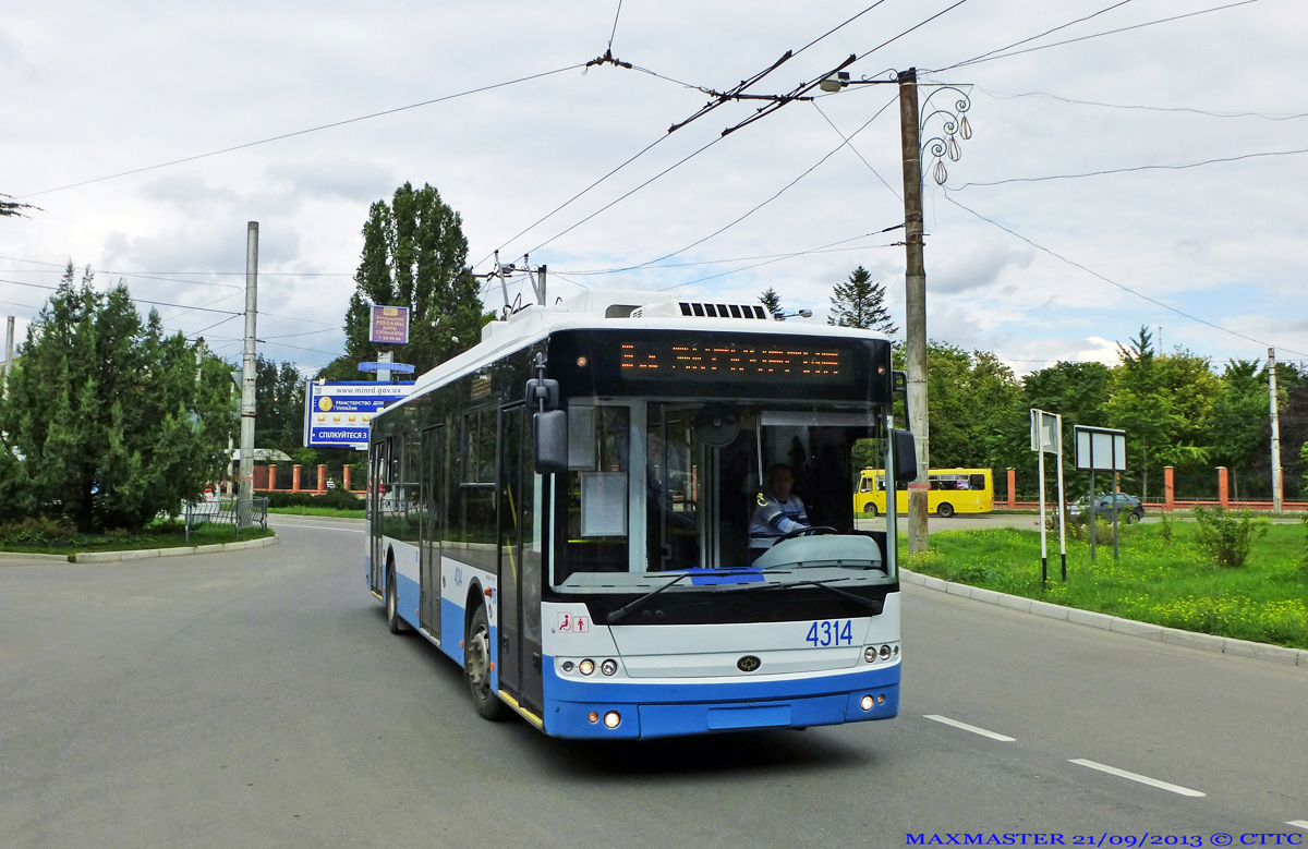 Крымский троллейбус, Богдан Т70110 № 4314