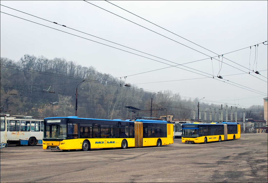 Киев, ЛАЗ E301D1 № 4617; Киев, ЛАЗ E301D1 № 4619